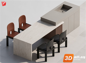 Kitchen island Skp Files